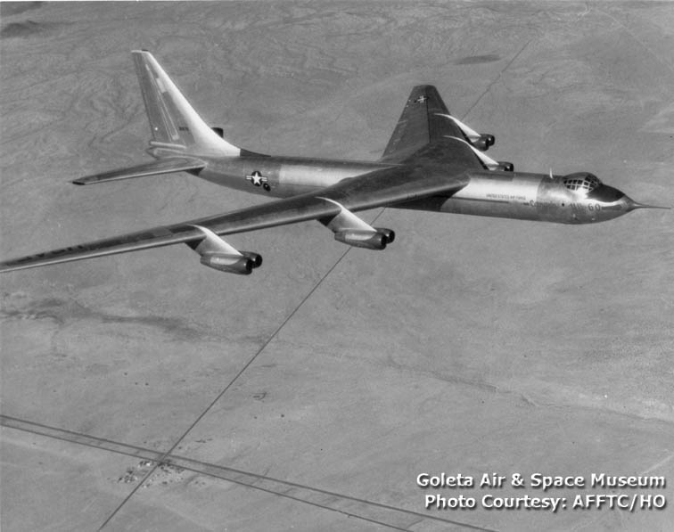 Goleta Air and Space Museum: Convair YB-60 eight-jet bomber